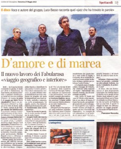 Corriere del Mezzogiono 27.05.12     