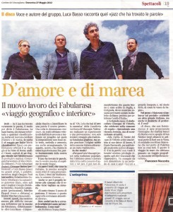 Corriere del Mezzogiono 27.05.12     